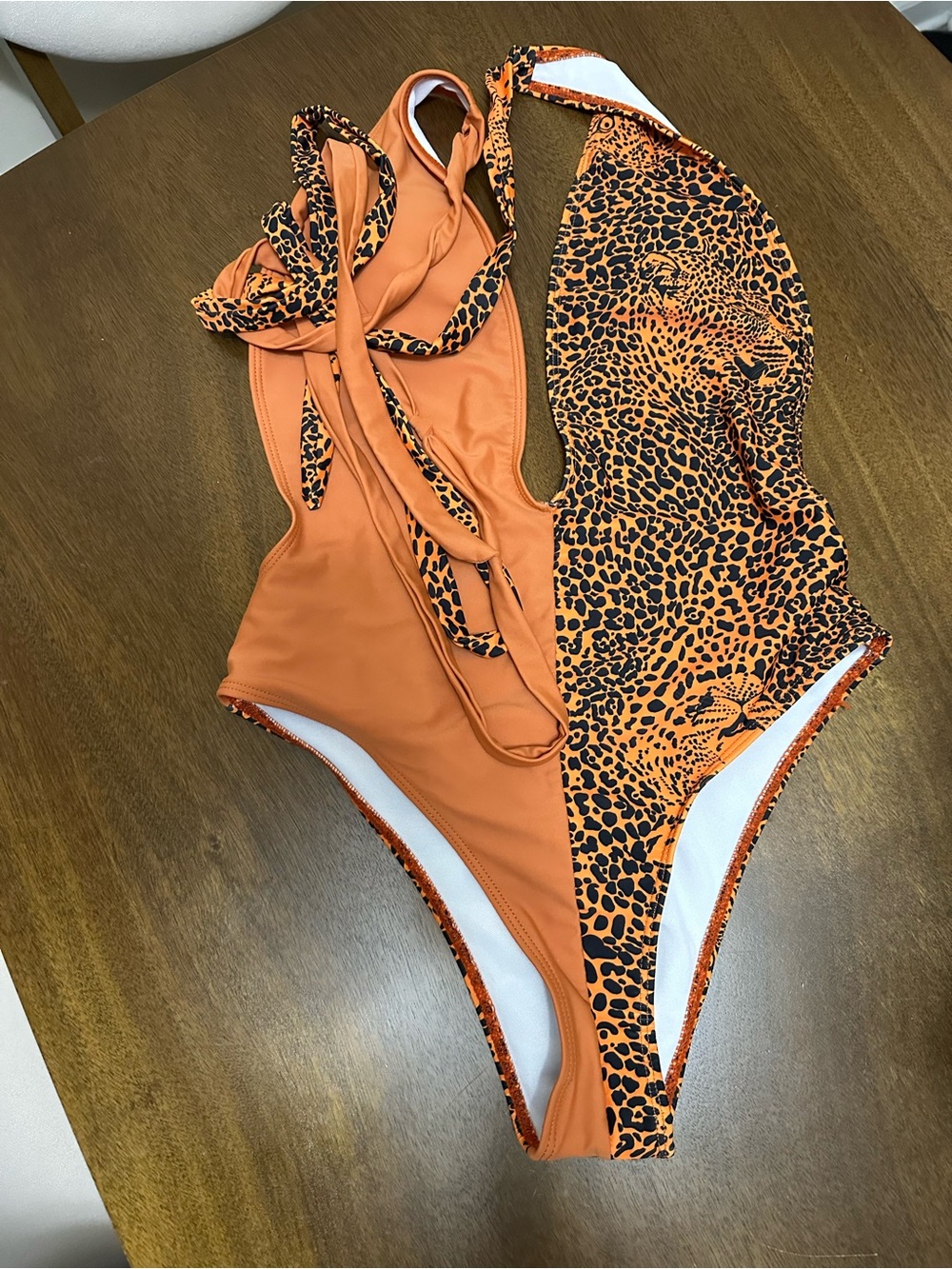 Leopard One-Piece Swimsuit - Picture 5 of 6